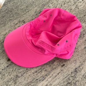 Lululemon running hat, pink